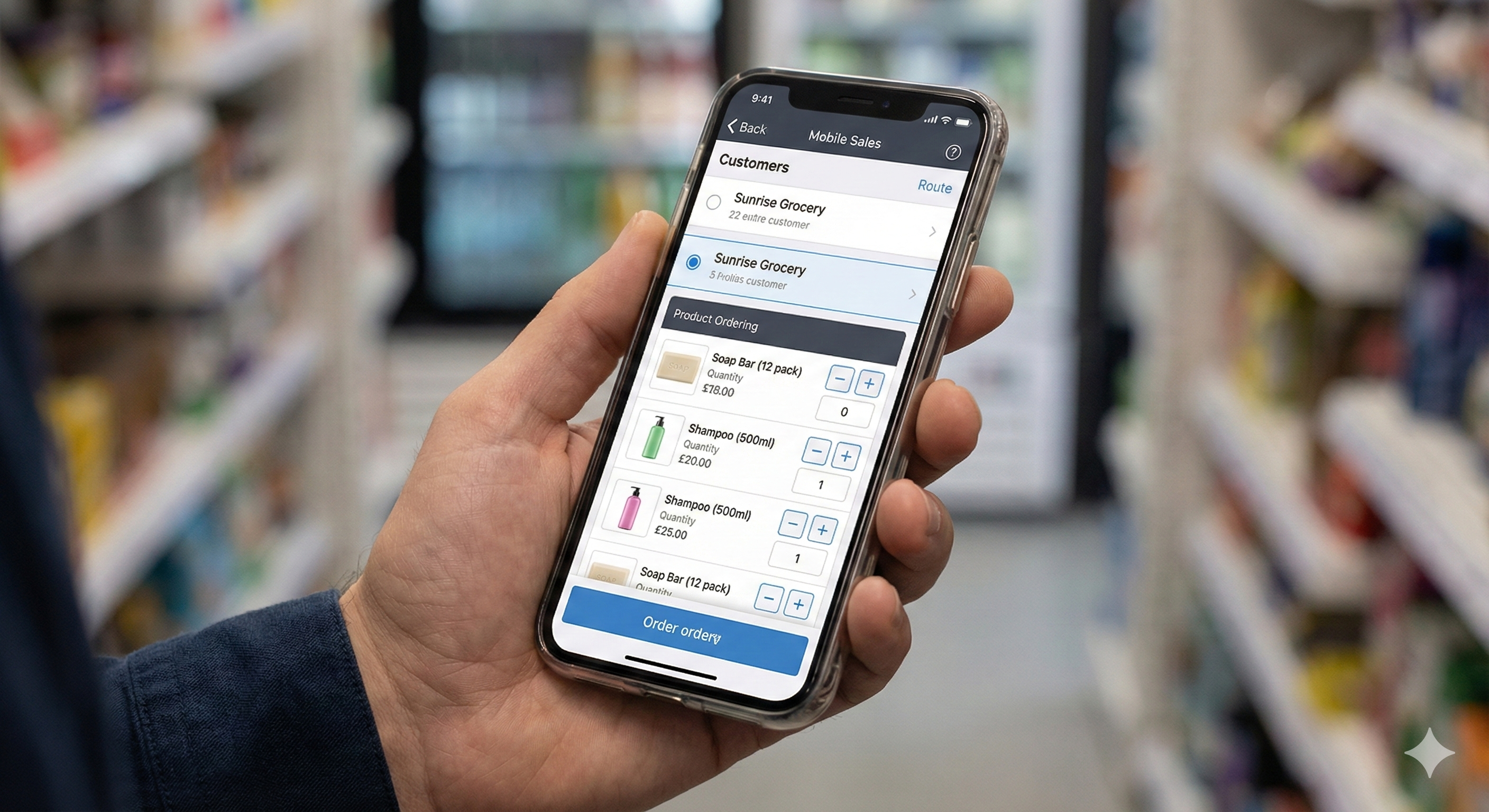 Sales Force Automation App
